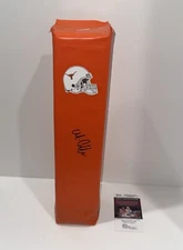 MATTHEW GOLDEN SIGNED TOUCHDOWN PYLON TEXAS LONGHORNS JSA COA