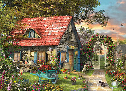 Puzzle (500 T.) Die Landscheune (Eurographics) Neu/Ovp-image