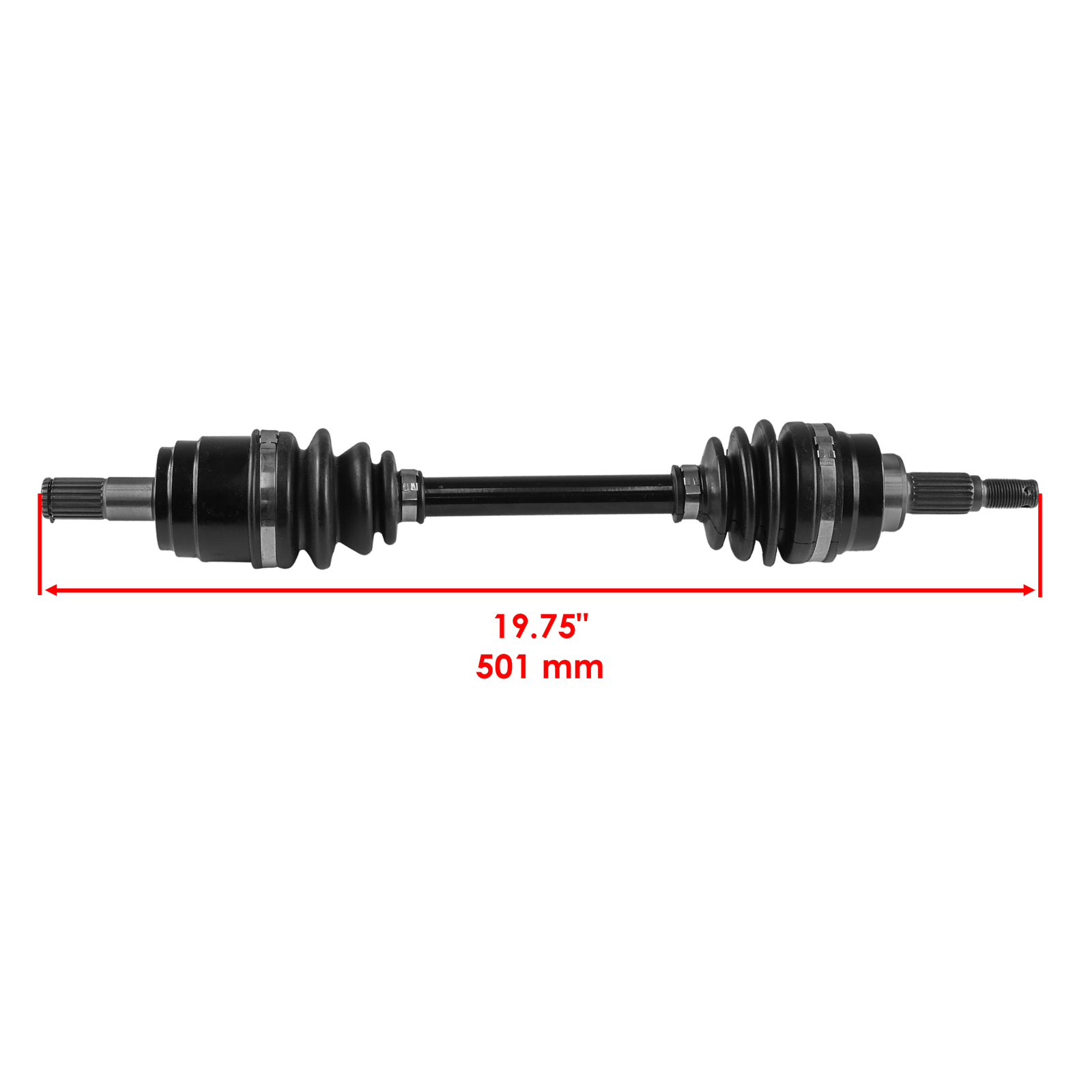 Caltric Front Left CV Axle Assembly – Compatible With Honda Foreman, Rincon 500/650/680 Models (2003-2020)