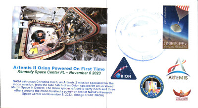 2023 NASA SLS Artemis II Orion Powered On First Time KSC Titusville 6 November