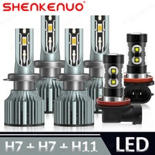 Combo faros LED + bombillas antiniebla para Ram ProMaster 1500 2500 3500 2014-2022