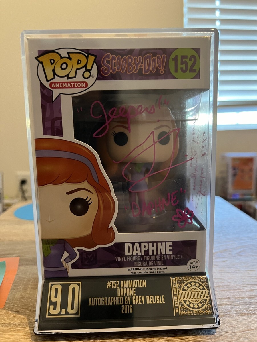 ◆Daphne◆ Graded 9.0 Autographed By Grey Delsle Daphne Funko Pop Limited