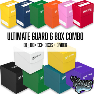 yugioh ultimate guard deck box Amazon.com: Ultimate Guard Deck Box (80 Cards), Green : Toys & Games main image 1