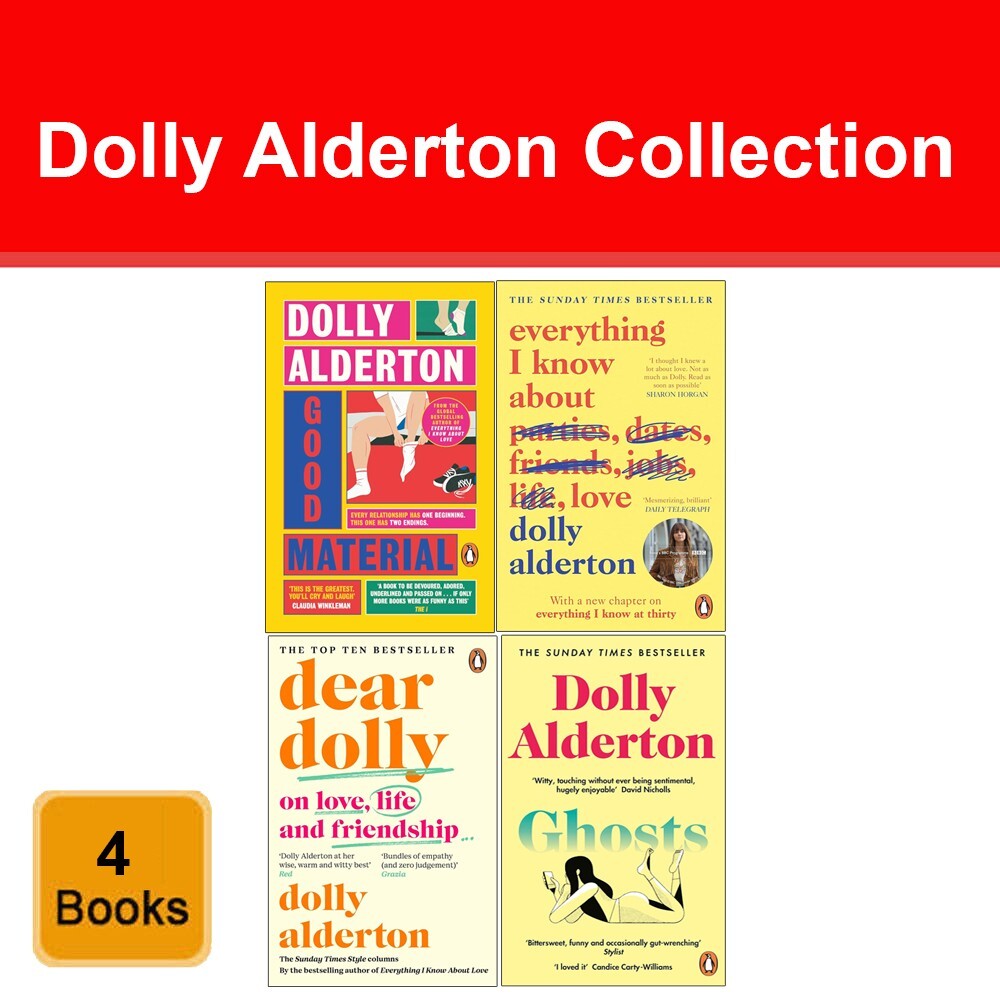 Dolly Alderton Collection 4 Books Set Good Material, Ghosts, Dear Dolly