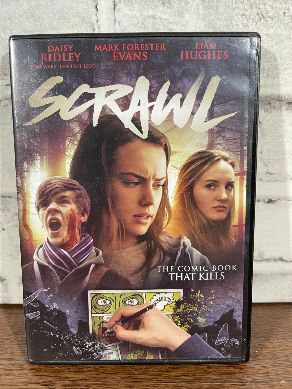 Scrawl (DVD) 2019 Daisy Ridley - DVD - GOOD