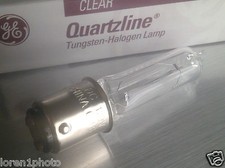 QUARTZLINE LAMP BULB CLEAR HALOGEN Q100CL /DC 100W 120V New 