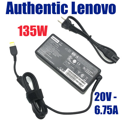 Genuine Lenovo AC Power Adapter 135W for Thinkpad Laptop G700 Z710 Y50-70