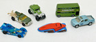 Lot of 6 Matchbox Hot Wheels Cars 1/64 Scale Ridgeline Double Decker Bus Missile
