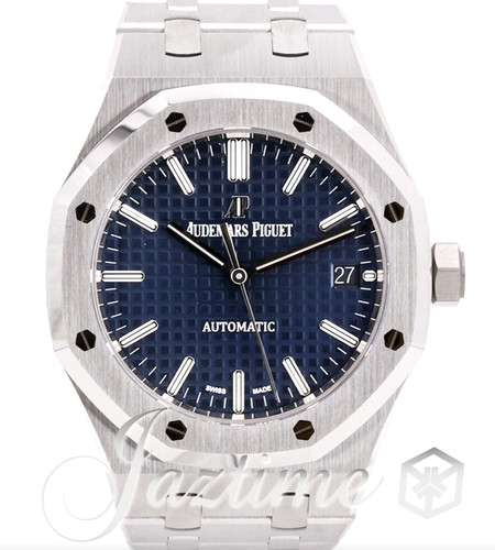 Audemars Piguet Royal Oak Stainless Steel 37mm Blue 15450ST.OO...