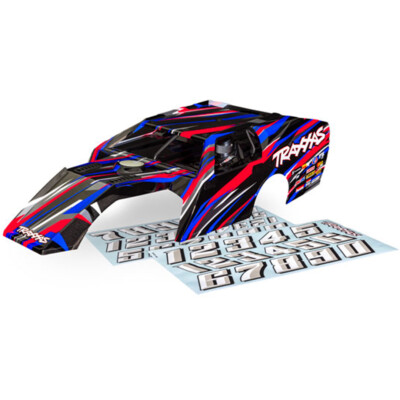 Traxxas 61672 10' Red Vinyl Aufkleber – Original Ersatzteil Für RC-Fahrzeuge