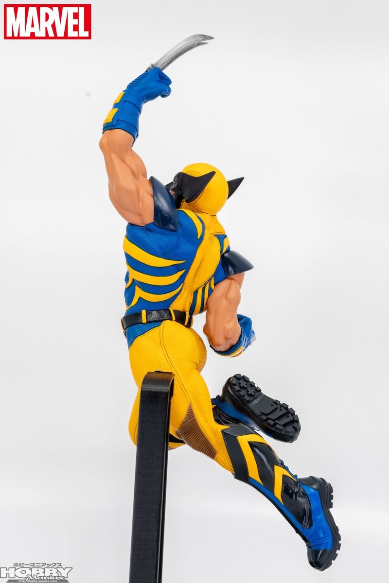 MARVEL COMICS Wolverine Figure Luminasta SEGA New Authentic