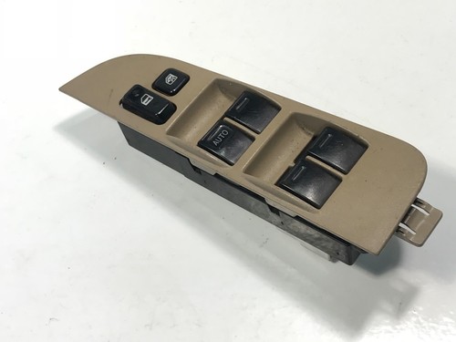 Garniture D’interrupteur De Vitre électrique Conducteur Gauche Pour Toyota Corolla 1998-2002 – Neuf, Beige, étanche, Plug & Play