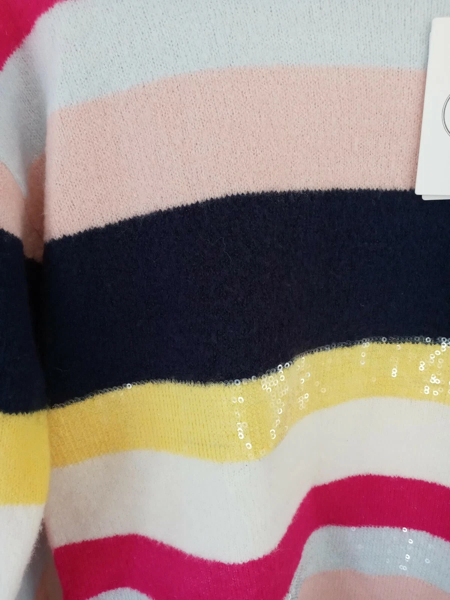 Nordstrom 1901 Sweater Multicolor With Sequence Size Xlarge 14 16