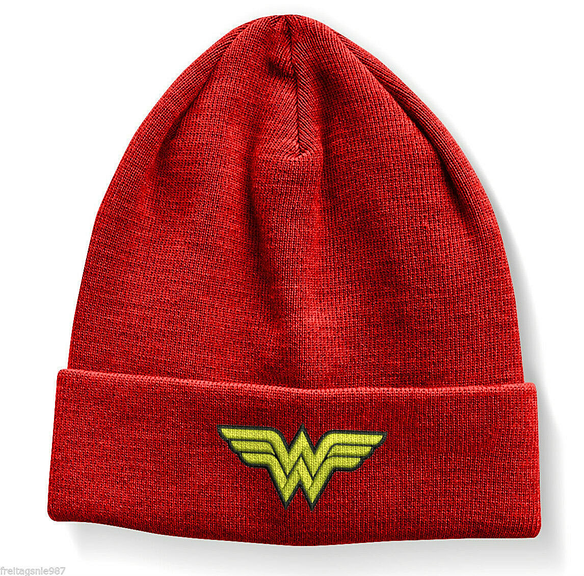 WONDER WOMAN Logo Beanie Officially Licensed!