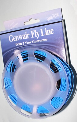 Fliegenschnur Genwair Intermediate WF7 Plus 100mtrs Vorfach GRATIS