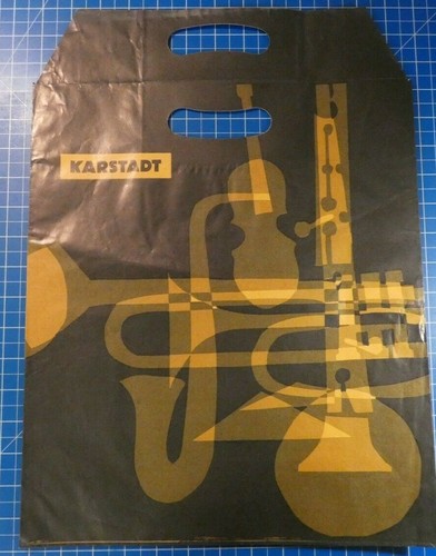 Record Paper Bag Karstadt 1960s G6725