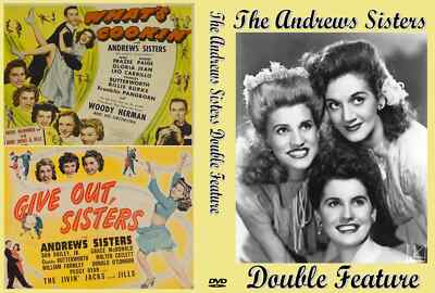THE ANDREWS SISTERS DOUBLE FEATURE 1942 What's Cookin'/Give Out