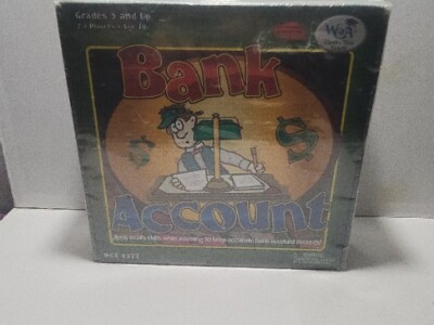 Bank Account Board Game Educational Math Game Grade 5 Stem Learning