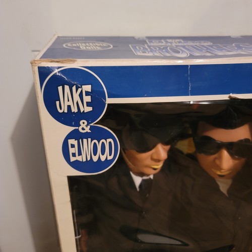 Vintage 26 Inch Jake & Elwood Blues Brothers Figures, 1997, New In Worn Box - Picture 8 of 24