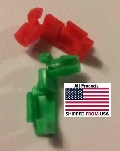 Mopar door lock rod clips (1 pr) 68-72 B Body 70-74 E Body 4658677 4658676 TG-04 - Picture 3 of 16