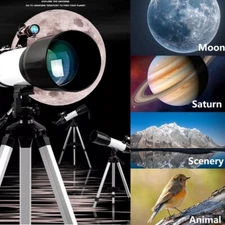 Skyoptikst 60mm-90mm Telescope Christmas Gifts for Astronomy Beginners & Adults