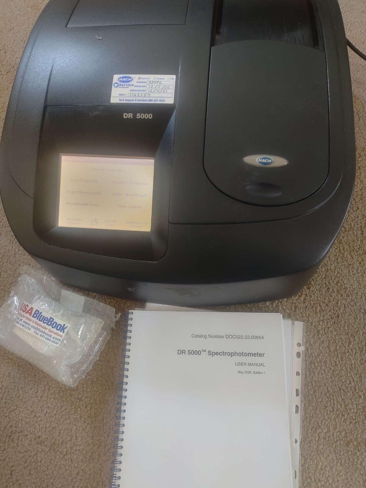 Hach DR 5000 UVVis Spectrophotometer eBay