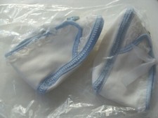 VTG NEW SEALED Baby or Doll Booties w Lace  Flower - U PICK COLOR