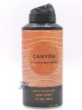 BATH  BODY WORKS CANYON BODY SPRAY FOR MEN 3.7 OZ