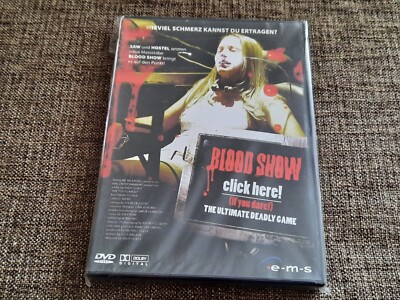 BLOOD SHOW aka. ARE YOU SCARED 2006 deutsche Uncut DVD Andy Hurst