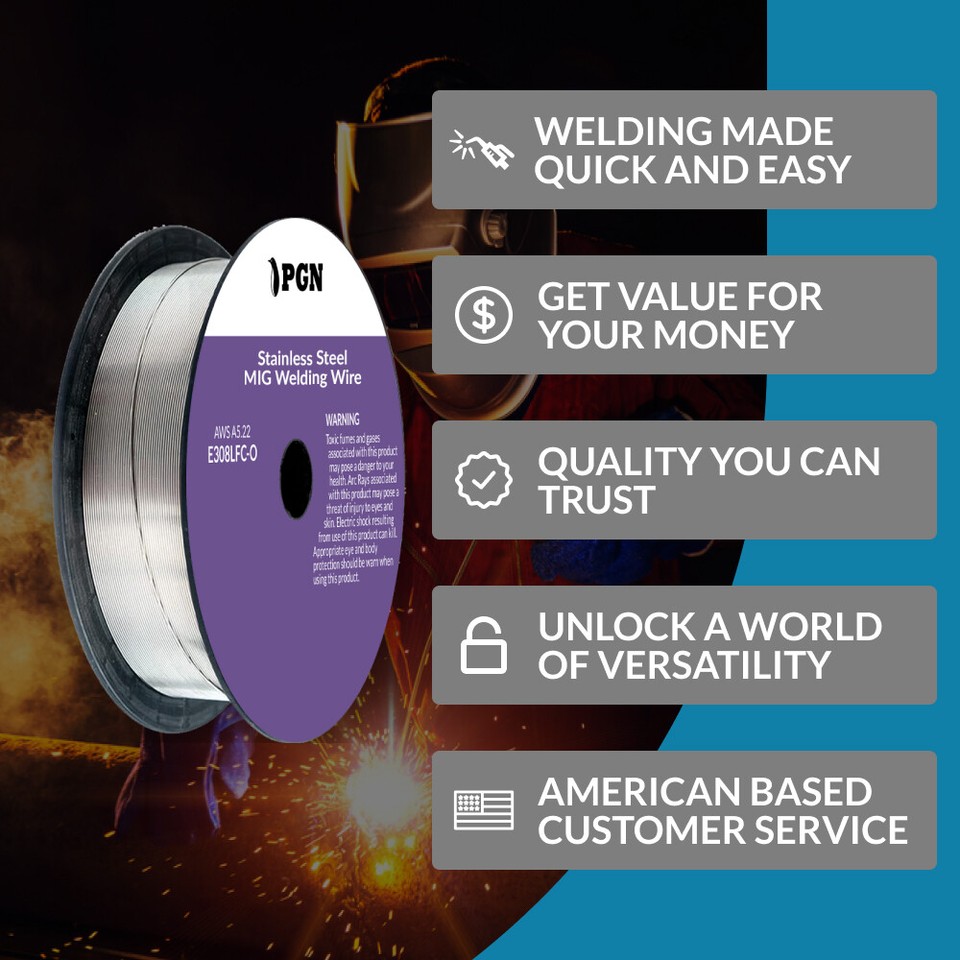 Filo Per Saldatura Senza Gas, In Acciaio Inox, E308LFC-O. 030 - Foto 10