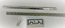 Fits Jeep Cj 5 Door Entry Guards Pair Diamond Plate Aluminum
