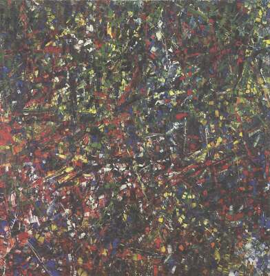 JEAN-PAUL RIOPELLE Sans Titre, 1954 25.5