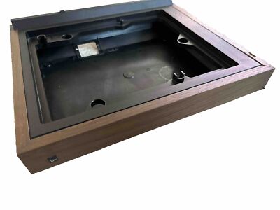 Dual Electronics 1257 Turntable Wood Case Shell