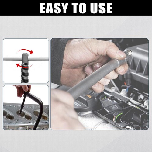 10pcs Valve Spring Compressor Removal Installer Tool Kit for Car Motorcycle Auto - Picture 5 of 12