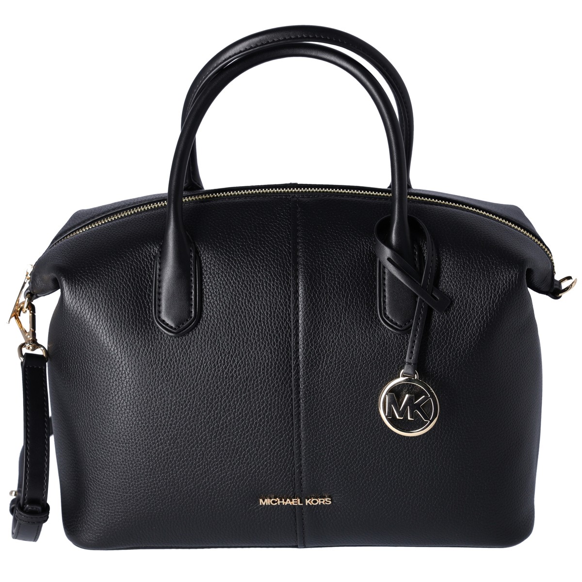 Michael Kors Hyde Large Slouchy Satchel Black Pebbled Michael Kors Hyde Large Slouchy Satchel Black Pebbled