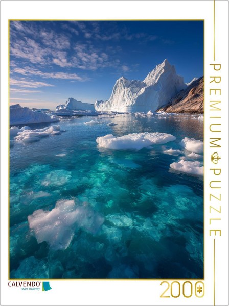 Calvendo Puzzle Greenland – Ilulissat Icefjord | 2000 Pieces, Finished Size 35.4-image