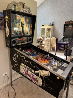 Addams Family Gold Cabinet