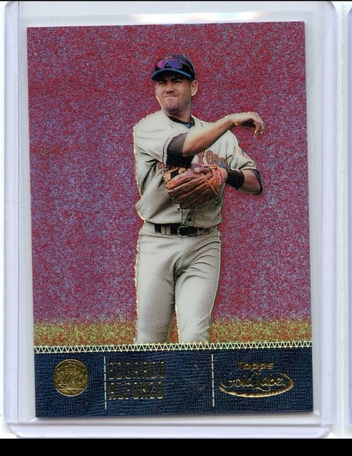 EDGARDO ALFONZO 2001 Topps Gold Label CLASS 2 PURPLE MASTERPIECE TRUE #1/1 RARE!
