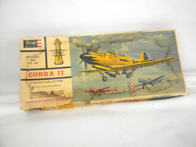 Vintage 1962 Revell Cobra II Air Racer  Model Kit  #H-144