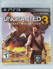Uncharted 3: PlayStation 3 PS3 Drake's Deception Manual Complete Pre-owned