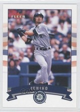 2002 Fleer Gold Back Ichiro Suzuki #242 HOF m5x