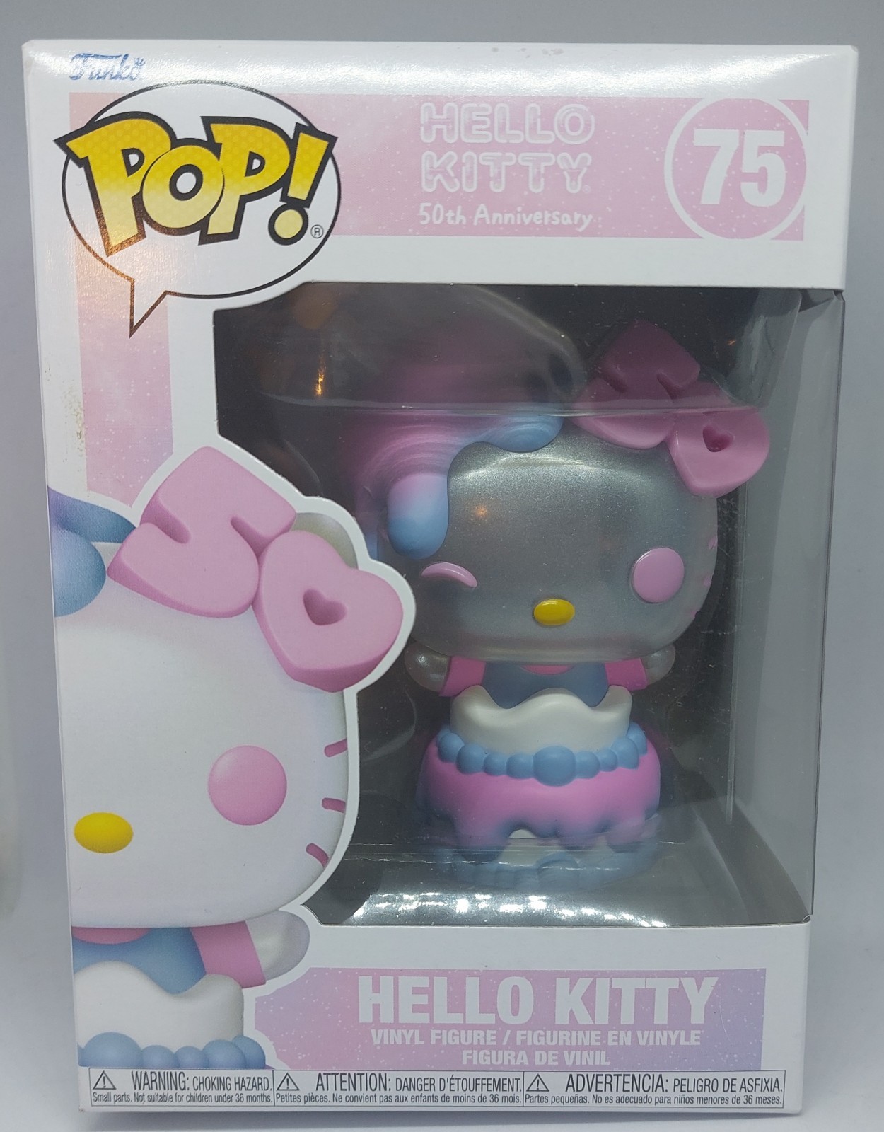 Funko Pop Sanrio Hello Kitty 50th Anniversary Hello Kitty In Cake #75 New In Box