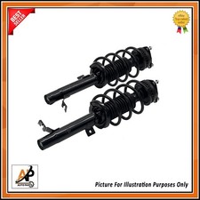 SHOCK ABSORBER STRUT & COIL SPRING ASSEMBLY FOR FORD FIESTA MK5 FRONT L/R SET