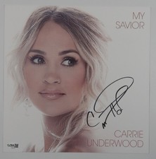 Carrie Underwood JSA Signed Autograph Insert Record Album Vinyl My Savior