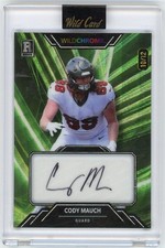 2023 Wild Card Cody Mauch #WCL-A RC AUTO WILDCHROME 10/12 BUCCANEERS..