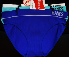 HANES Originals 3-PACK Panties Underwear MHBP12 Tagless WOMEN SIZE 2XL NWT