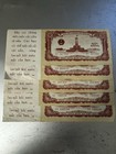 VIETNAM 1 Dong 1958 Propaganda leaflets Lot Of  Of 5