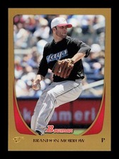 2011 Bowman #157 Brandon Morrow Gold Toronto Blue Jays