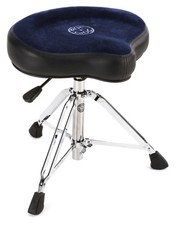 Roc-N-Soc Nitro Gas Drum Throne with Original Saddle - Blue