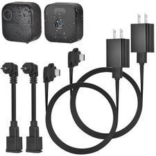 2Pack 10Ft/3M Power Cable and Adapter for Blink Outdoor 4 4Th Gen   3Rd Gen 